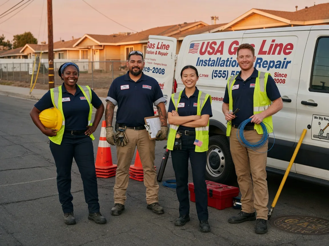 Gas Line Installation company in Guion, AR